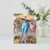 Carte Postale L'Assomption El Greco de l'autel vierge (Debout devant)