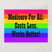 Carte Postale L'assurance maladie pour tous (Devant)