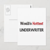 Carte Postale L'assureur le plus audacieux du monde (Devant / Derrière)