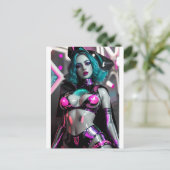 Carte Postale L'Astro-sorcière de Ceti-Alpha 4 (Debout devant)