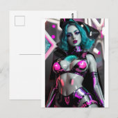 Carte Postale L'Astro-sorcière de Ceti-Alpha 4 (Devant / Derrière)