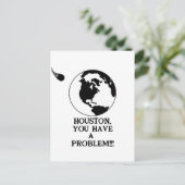 Carte Postale L'astronaute drôle Espace de la NASA (Debout devant)