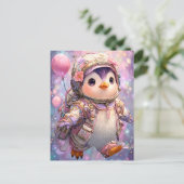 Carte Postale L'astronaute Penguin (Debout devant)