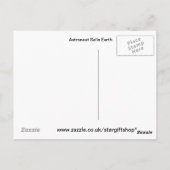 Carte Postale L'astronaute vend la Terre (Dos)