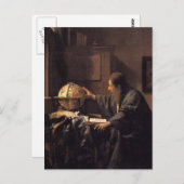 Carte Postale L'astronome (Devant / Derrière)