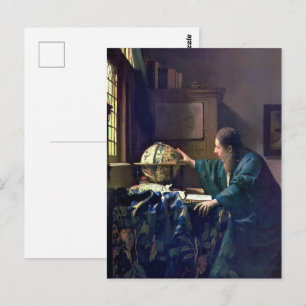 Carte Postale L'Astronome Johannes Vermeer