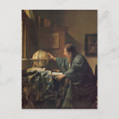 Carte Postale L'astronome par Johannes Vermeer (Devant)