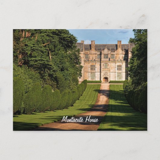 Carte Postale Late Elizabethan Montaigu Maison Stately Maison (Devant)