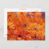 Carte Postale Late Été Blaze (Devant / Derrière)