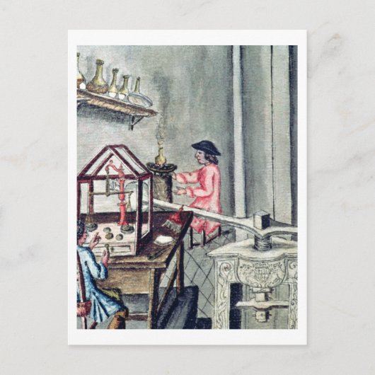 Carte Postale L'atelier des orfèvres, d'un orfèvre b (Devant)