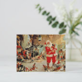 Carte Postale L'atelier du Père Noël (Debout devant)