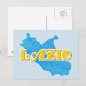 Carte Postale Latium (Devant / Derrière)