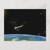 Carte Postale L'Atlas V541 Lance Le Véhicule En Orbite. (Devant)