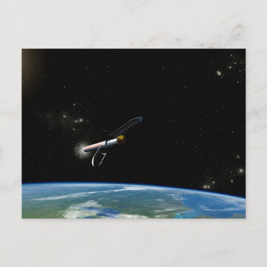 Carte Postale L'Atlas V541 Lance Le Véhicule En Orbite. (Devant)