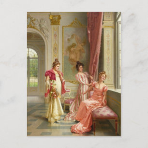 Carte Postale L'attendre - mobile vintage