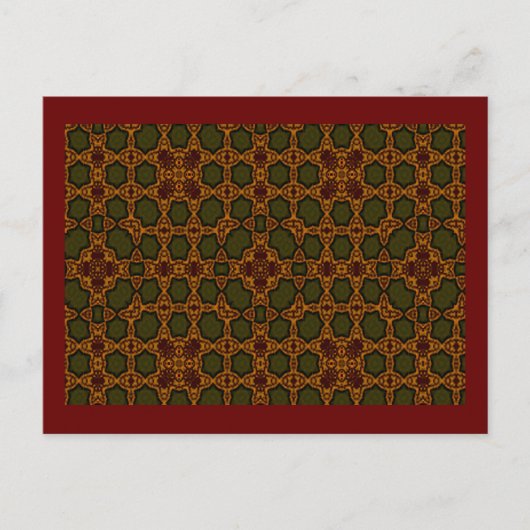 Carte Postale Lattice d'automne (Devant)