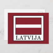 Carte Postale Latvija (Devant / Derrière)