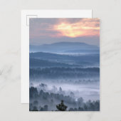 Carte Postale L'aube entre les vallées (Devant / Derrière)