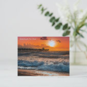 Carte Postale Lauderdale en bord de mer, Floride - Splash Walls (Debout devant)