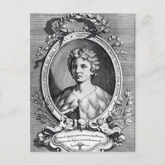 Carte Postale Laura Maria Caterina Bassi (Devant)