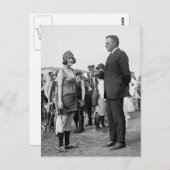 Carte Postale Lauréat à la plage, années 1920 (Devant / Derrière)