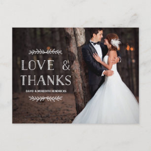Carte Postale Laurel Whimsy Merci photo