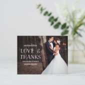 Carte Postale Laurel Whimsy | Merci photo (Debout devant)