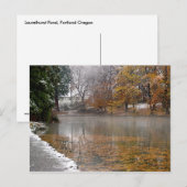 Carte postale Laurelhurst Pond (Devant / Derrière)