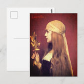 Carte Postale Lauretta (du Decameron) (Devant / Derrière)