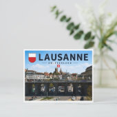 Carte Postale Lausanne - Suisse (Debout devant)