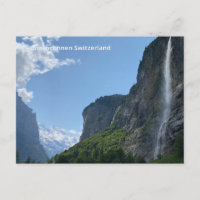 Lauterbrunnen Suisse Alpes Photo originale
