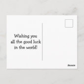 Carte Postale L'autisme est ma super puissance (Dos)