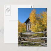 Carte Postale L'automne dans les Rocheuses (Devant / Derrière)