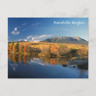 Carte Postale L'automne du mont Katahdin
