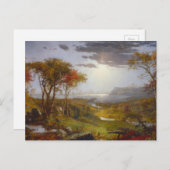 Carte Postale L'automne sur le fleuve Hudson (Devant / Derrière)