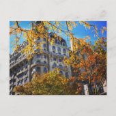 Carte Postale L'automne vibre quitte New York NYC Architecture (Devant)