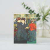 Carte Postale Lautrec au rouge deux femmes en train de valoriser (Debout devant)