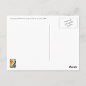 Carte Postale Lautrec : Jane Avril Dancing the Can-Can (Dos)