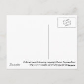 Carte Postale Lavage de la poussière (Dos)