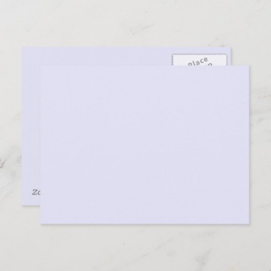 Carte Postale Lavande (Devant / Derrière)