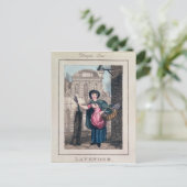 Carte Postale Lavande, Temple Bar, de "Cries de Londres" (Debout devant)