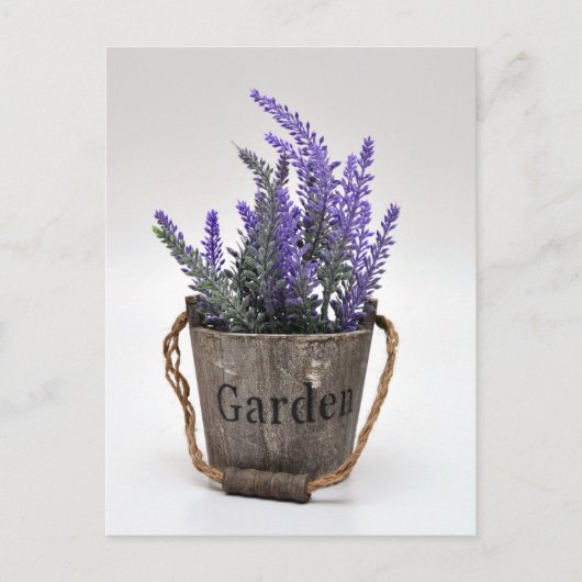 Carte Postale lavander (Devant)