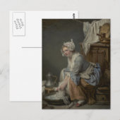 Carte Postale Lave-linge (Devant / Derrière)