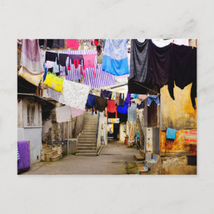 Carte Postale Lave-linge à sécher