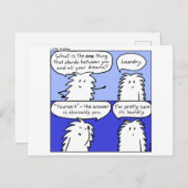 Carte postale Lave-linge Little Niddles (Devant / Derrière)