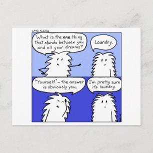 Carte postale Lave-linge Little Niddles