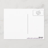 Carte postale 'Lavender' (Dos)