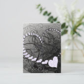 Carte Postale Lavender Heart (Debout devant)