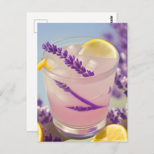 Carte postale Lavender Lemonade (Devant / Derrière)