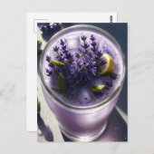 Carte Postale Lavender Lemonade (Devant / Derrière)